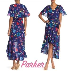 Parker high low dress